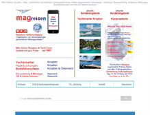 Tablet Screenshot of magreisen.at